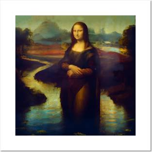 Mona Lisa Extended Posters and Art